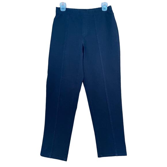 Isaac Mizrahi Live 24/7 Black Ankle Length Elastic Waist Pull on Pants Size 6 - Picture 5 of 8